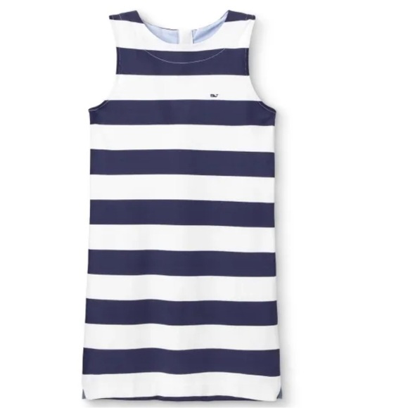 Vineyard Vines Dresses & Skirts - Vineyard Vines x Target Blue and Whited Striped Nautical Preppy Dress- Size S